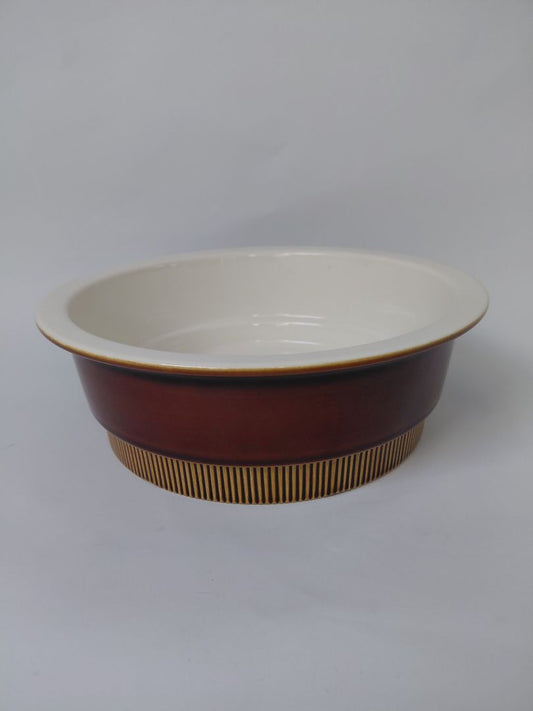 Vintage Chestnut patterned refractory mold (1970s), Poole England