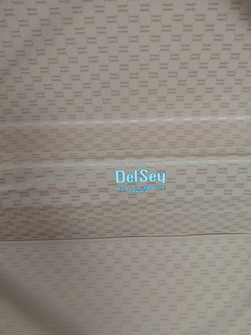 Vintage ferðatöskur 2 stk (1970s), DelSey