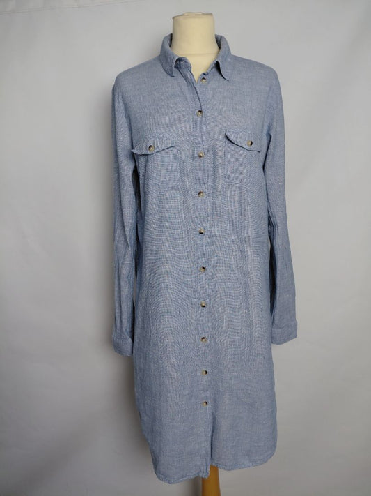 Long shirt (cotton &amp; linen blend), EUR 42, Dorothy Perkins
