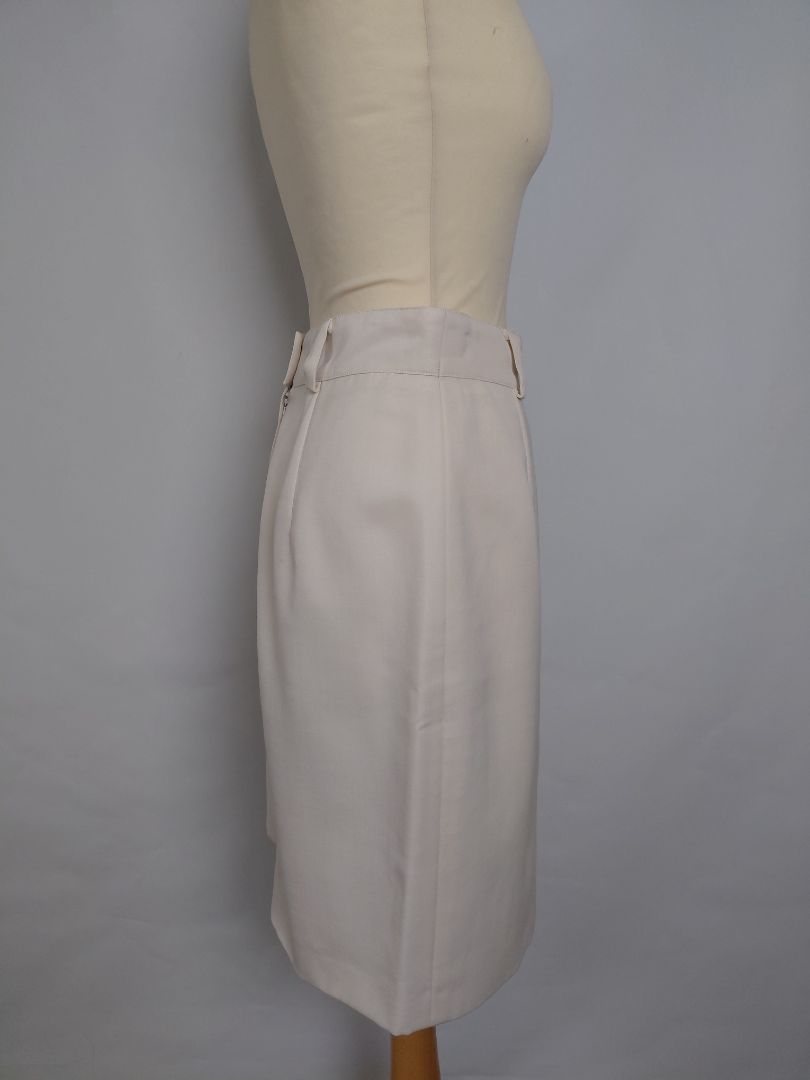Vintage knee-length skirt (wool blend) 1980-1990, EUR 42, Mondi
