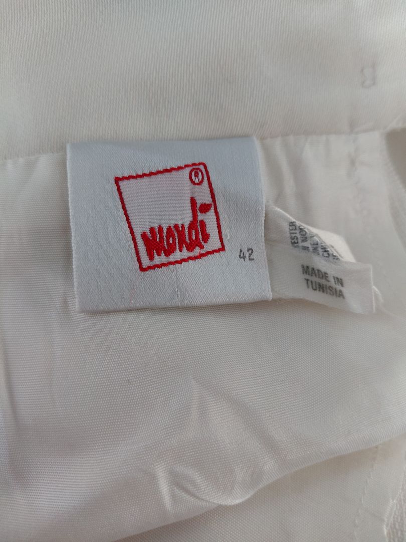 Vintage knee-length skirt (wool blend) 1980-1990, EUR 42, Mondi