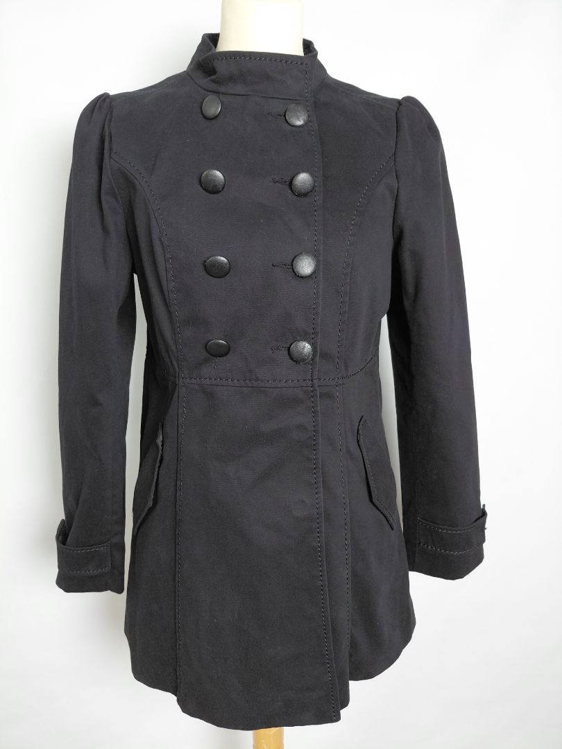 Double-breasted dust jacket, EUR 42, H&amp;M