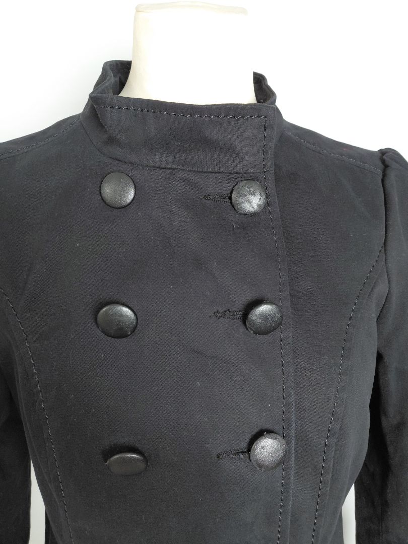 Double-breasted dust jacket, EUR 42, H&amp;M