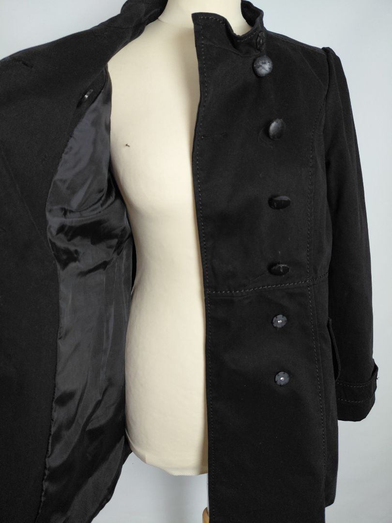 Double-breasted dust jacket, EUR 42, H&amp;M