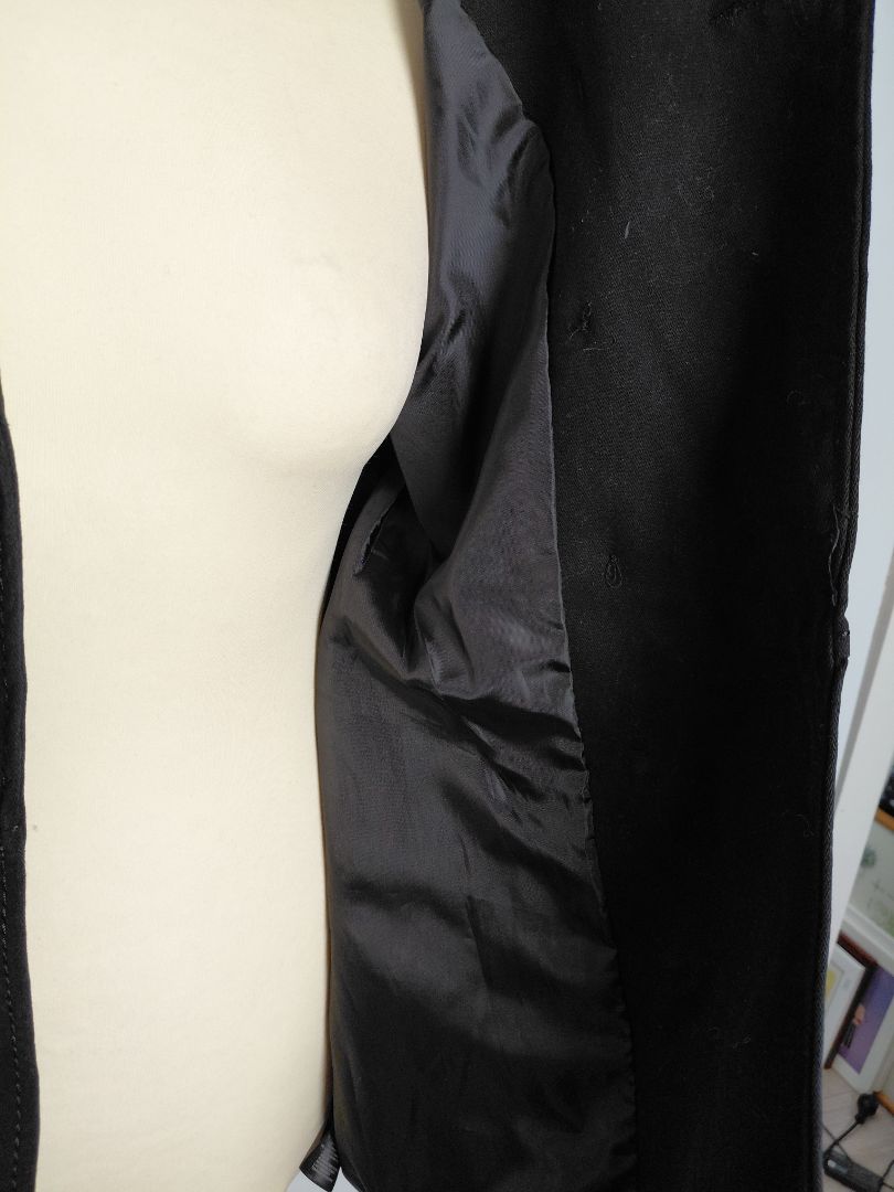 Double-breasted dust jacket, EUR 42, H&amp;M