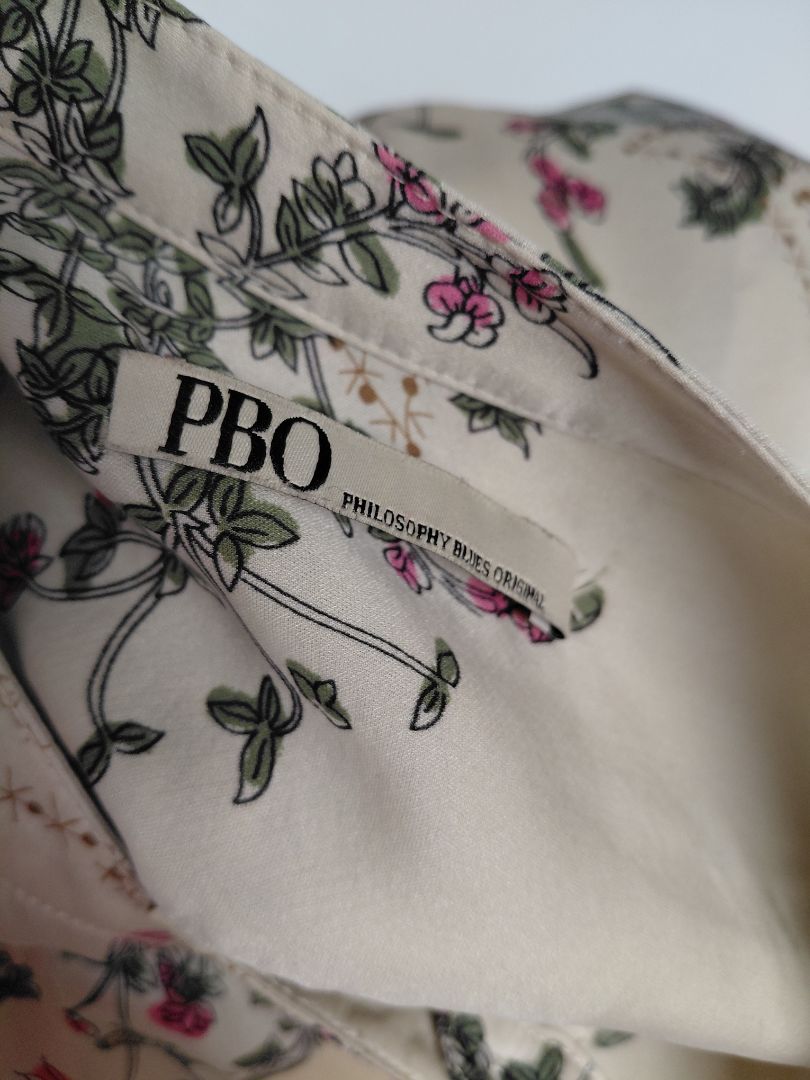 Silk shirt, EUR 38, PBO