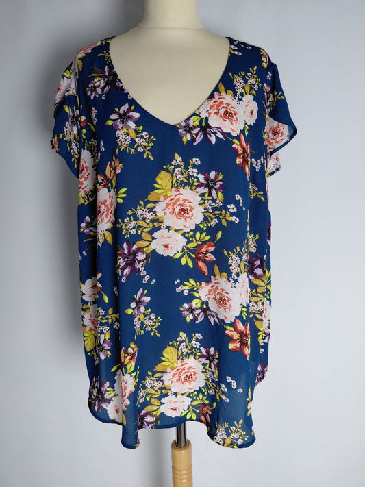 Short-sleeved blouse, 2XL, Torrid