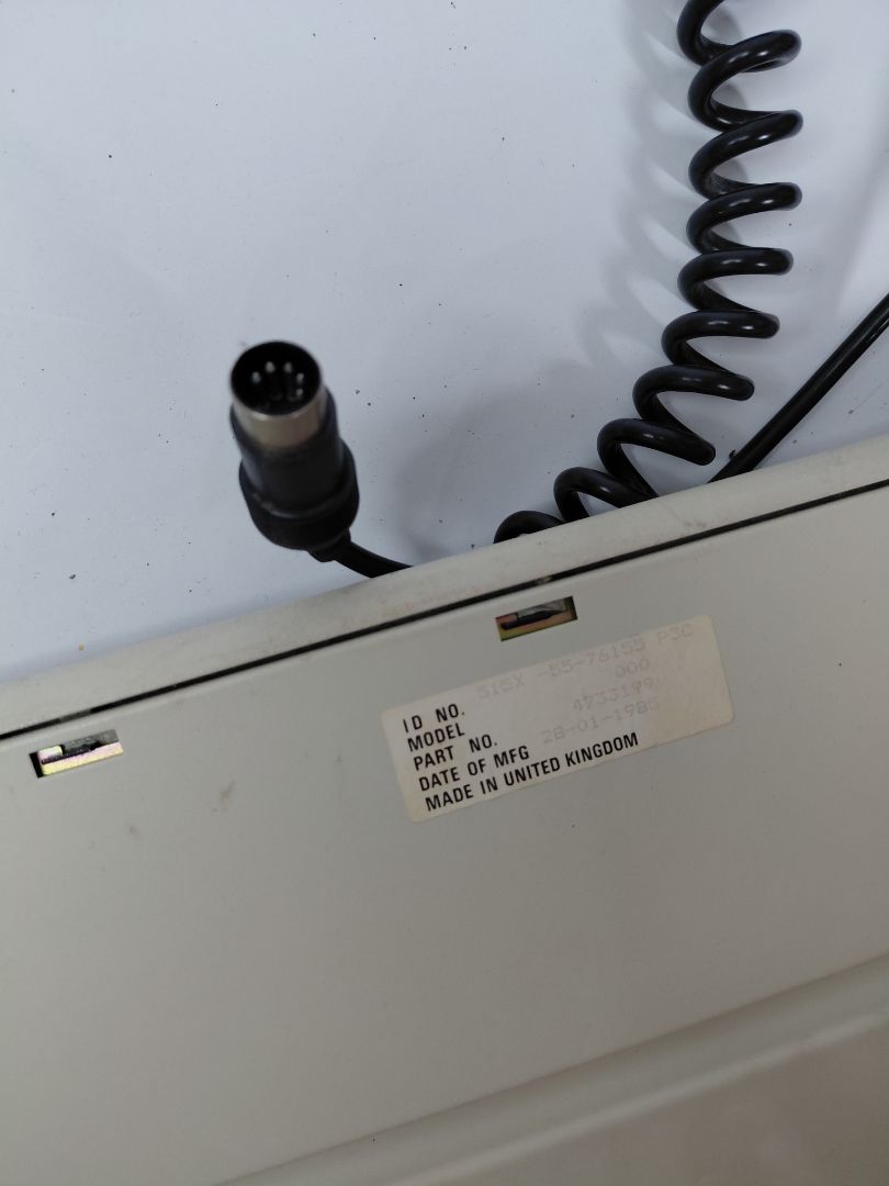 Vintage (1984-1985) tölvuskjár og lyklaborð, Zenith og IBM