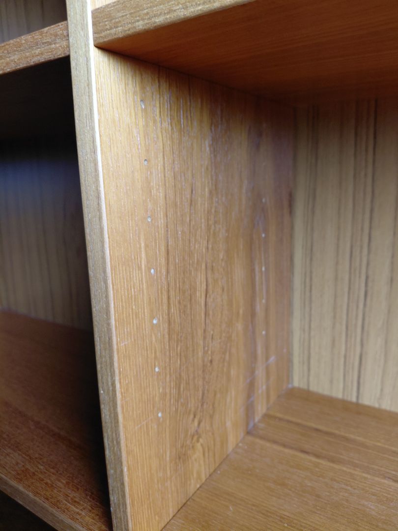 Teak bookshelf (190x90)