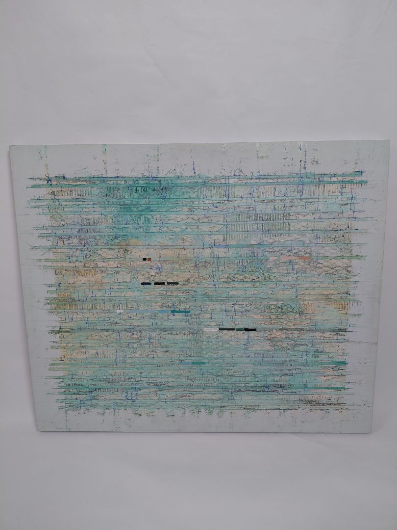 Olíumálverk "Philharmonic" vottað og áritað, Lee Burr