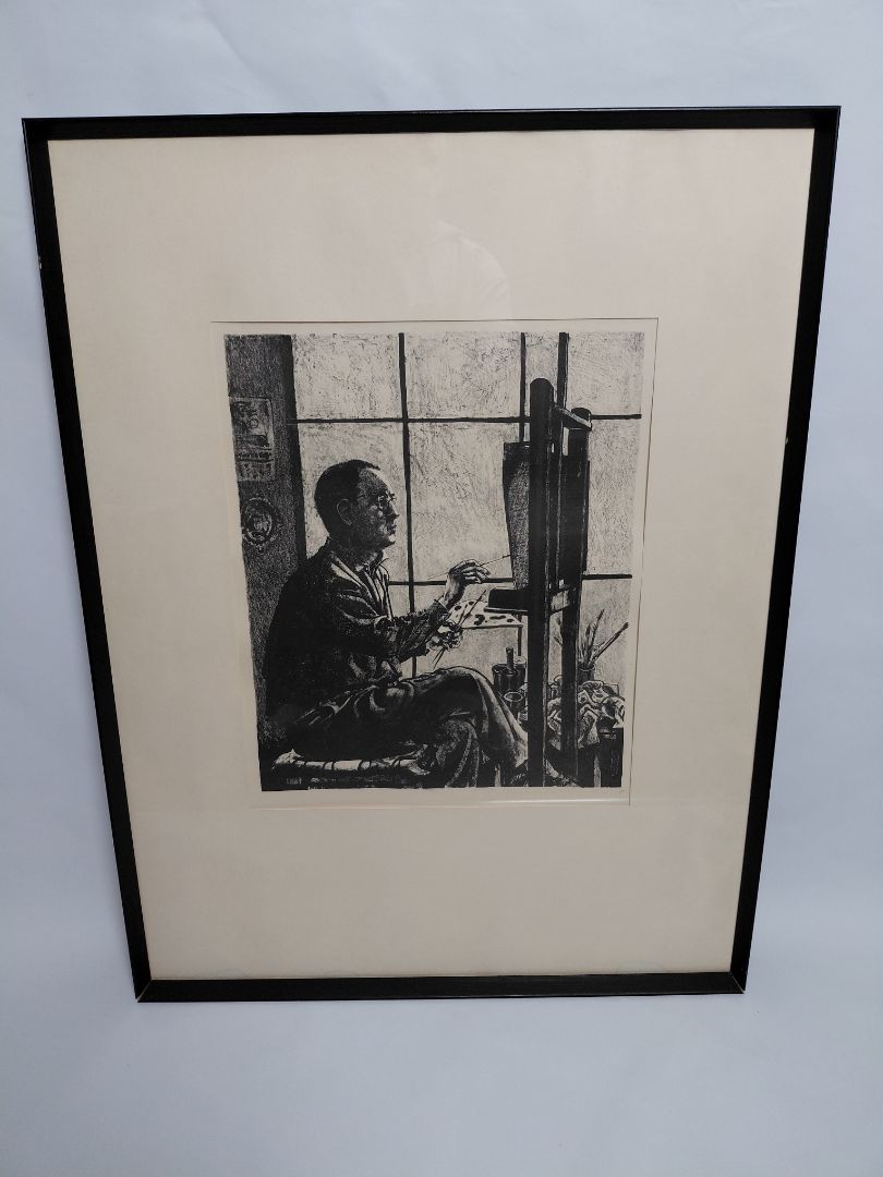 Litographie "Illustrator" (1965), Ursula Mattheuer-Neustädt