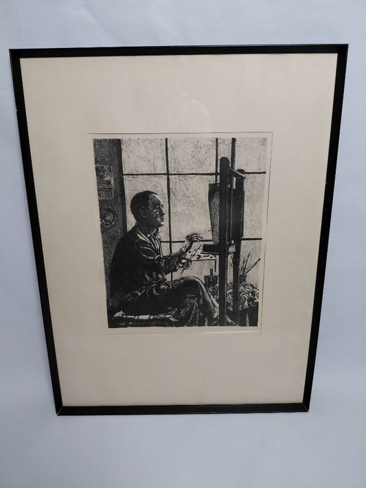 Litographie "Illustrator" (1965), Ursula Mattheuer-Neustädt