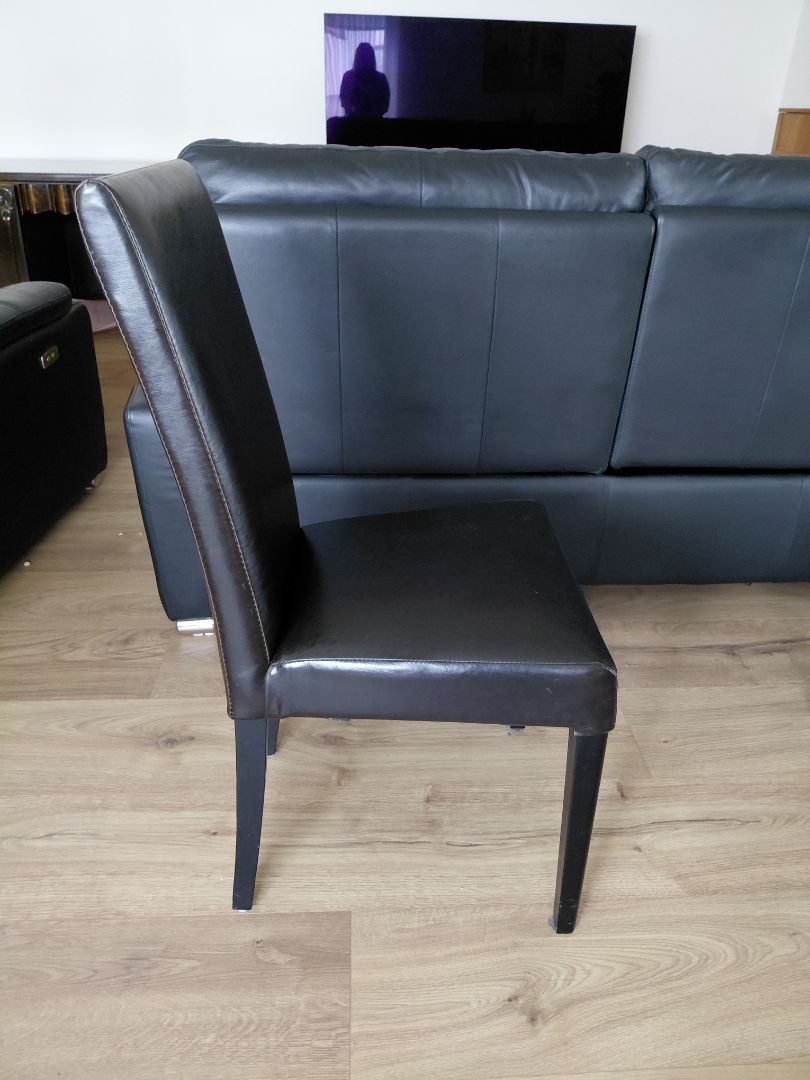 Pleather chair - dining chair