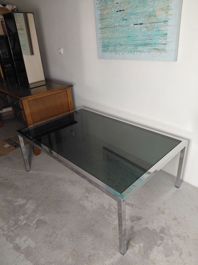 Vintage (1970s) Ervik glass table, Ikea