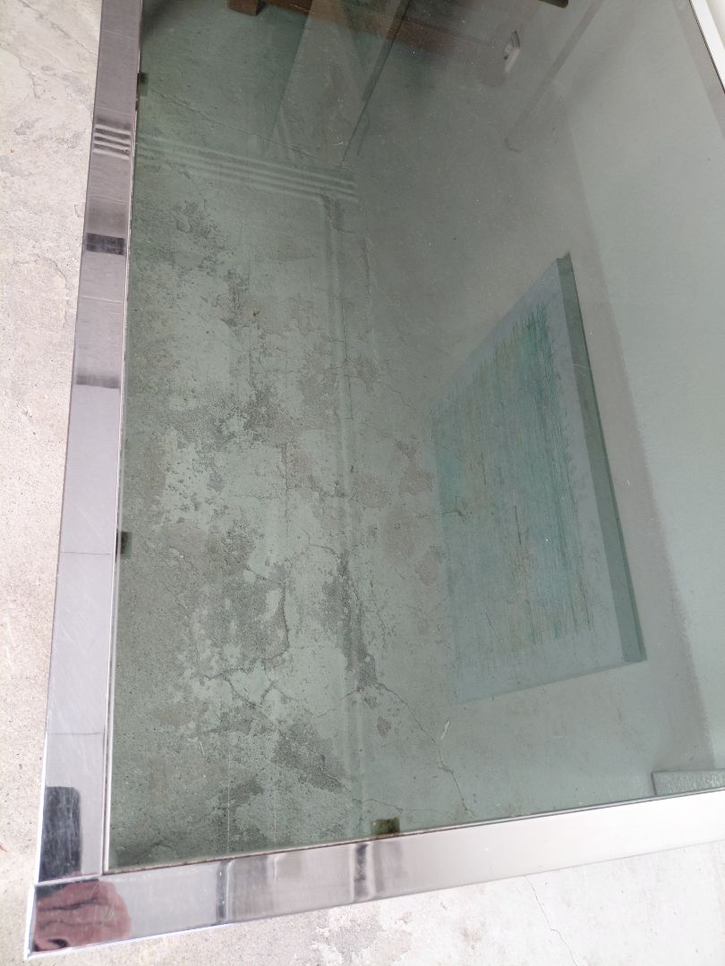 Vintage (1970s) Ervik glass table, Ikea