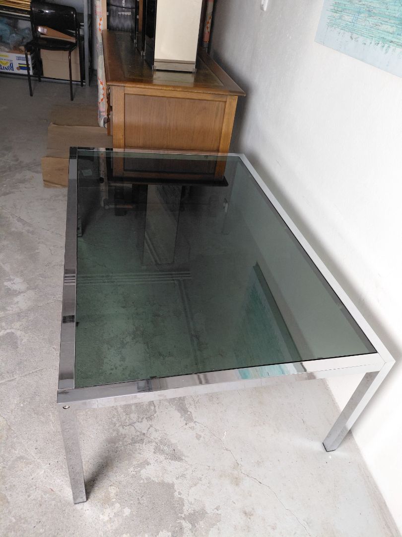 Vintage (1970s) Ervik glass table, Ikea