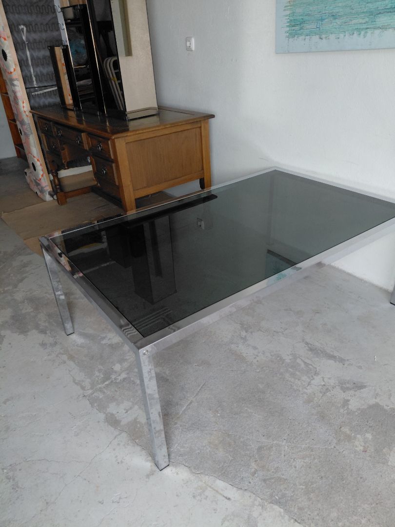 Vintage (1970s) Ervik glass table, Ikea