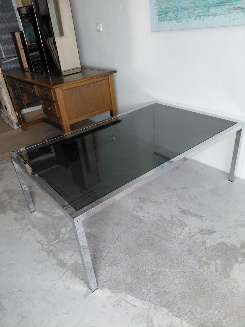 Vintage (1970s) Ervik glass table, Ikea