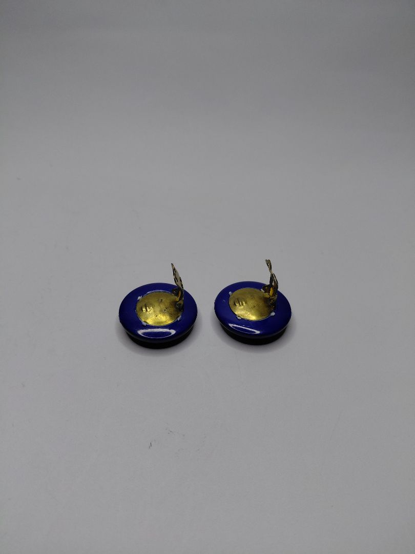 Vintage (1990s) klemmu eyrnalokkar