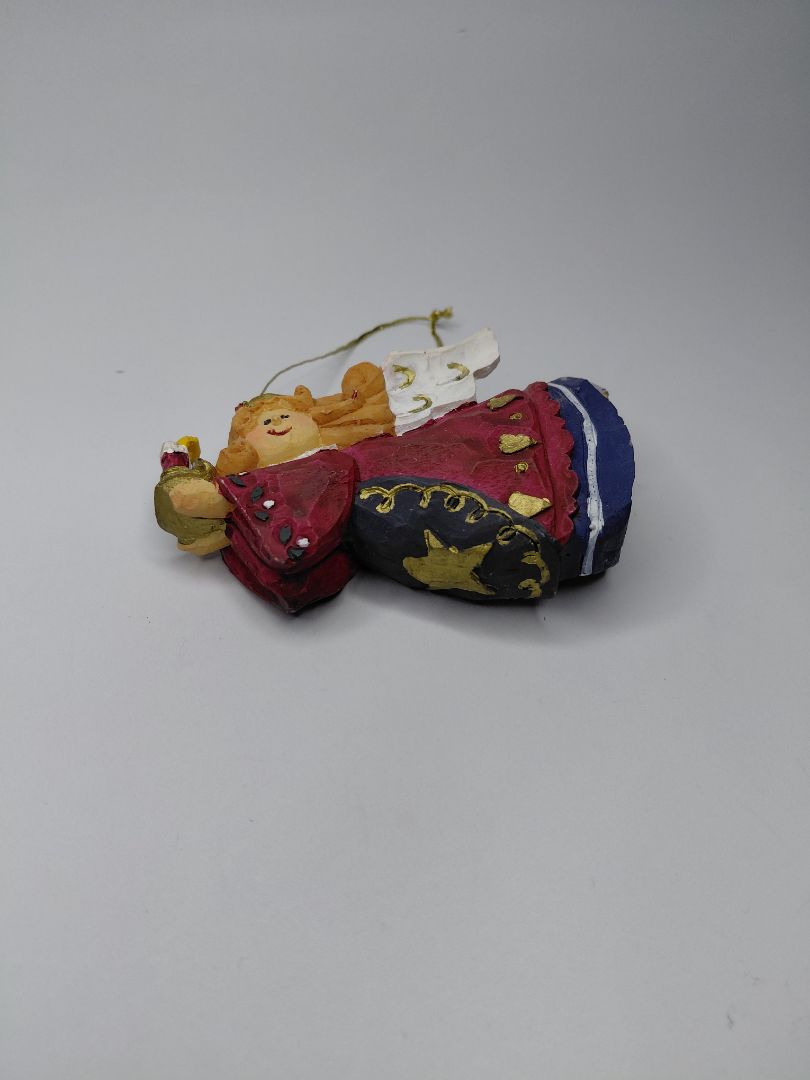 Christmas ornament - Angel holding a candle