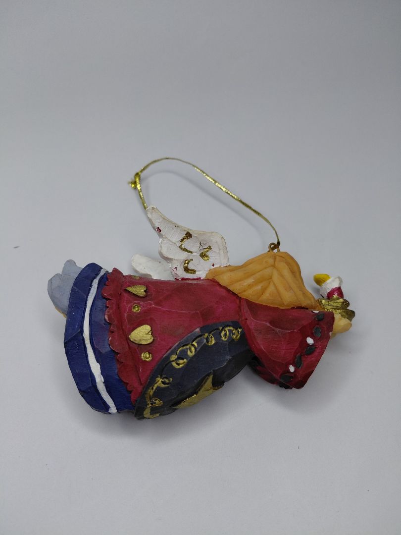 Christmas ornament - Angel holding a candle