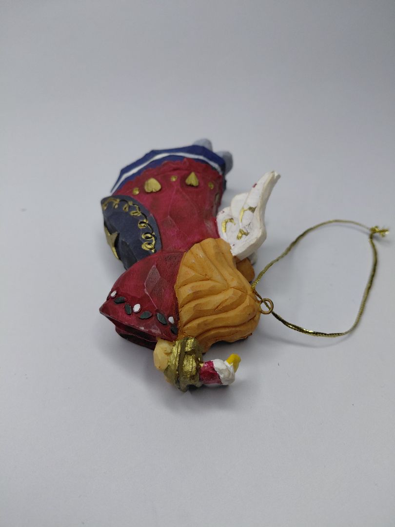 Christmas ornament - Angel holding a candle