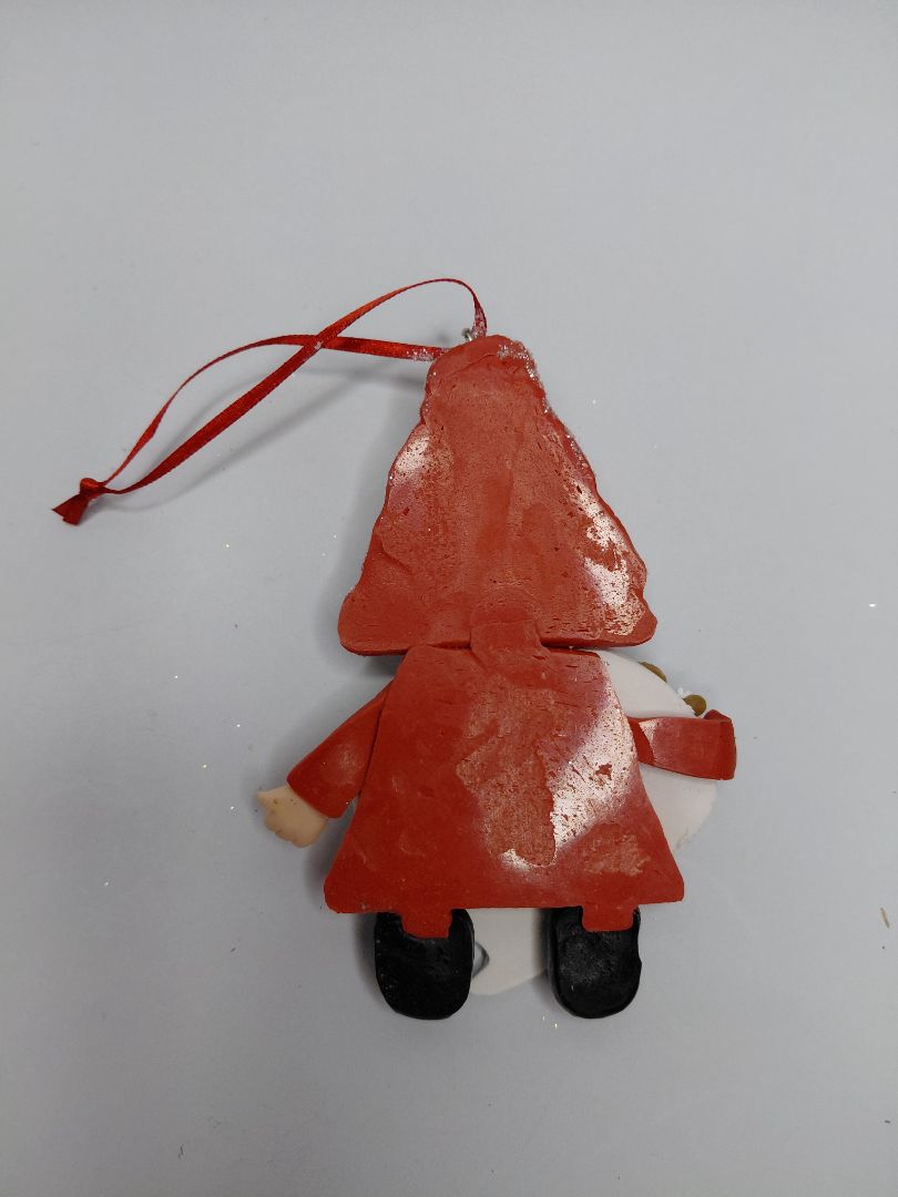 Jólaskraut - Jólasveinn heldur á piparköku