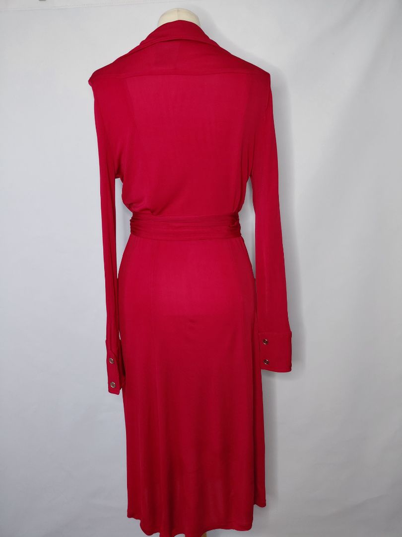 Vafinn kjóll, M, Sand