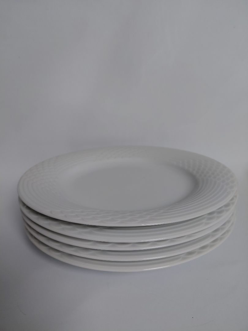 Dinner plate Scala Bianca by Wolf Karnagel, Hutschenreuther