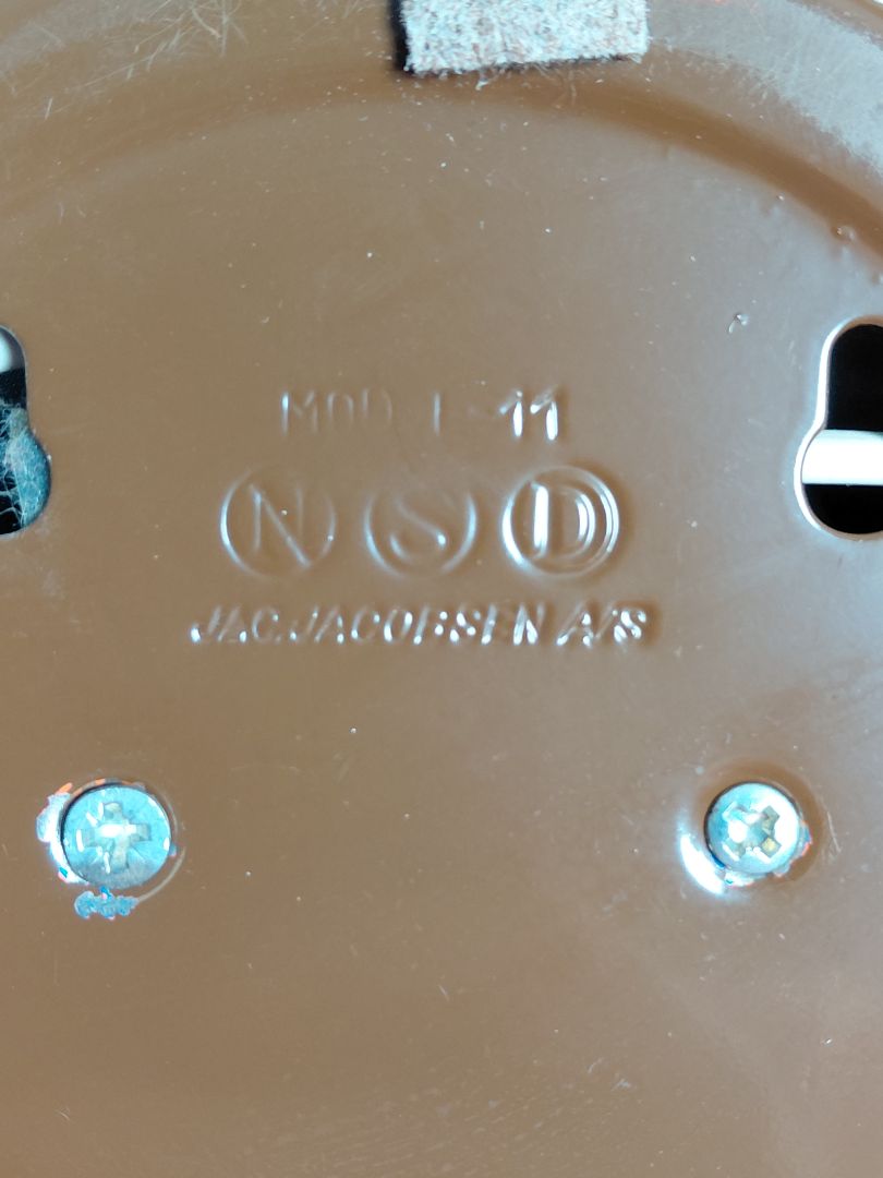 Vintage (1950s) table lamp, Jac Jacobsen