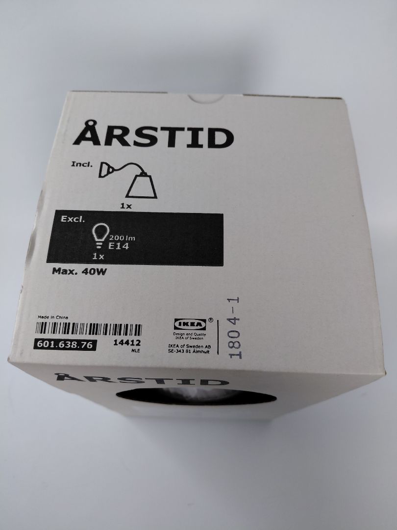 Wall lamp Årstid (unused), Ikea