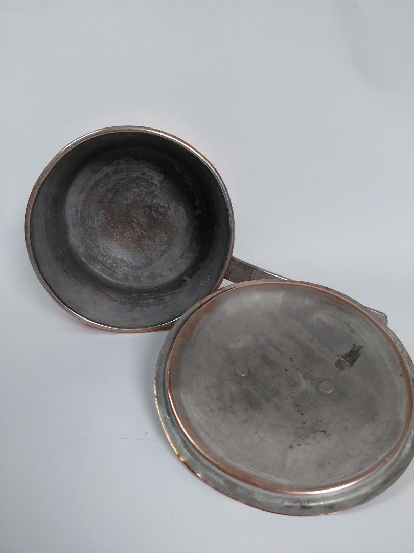 Antique (1892-1922) copper pot 1 1/2 L, Skultuna Messingsbruk AB