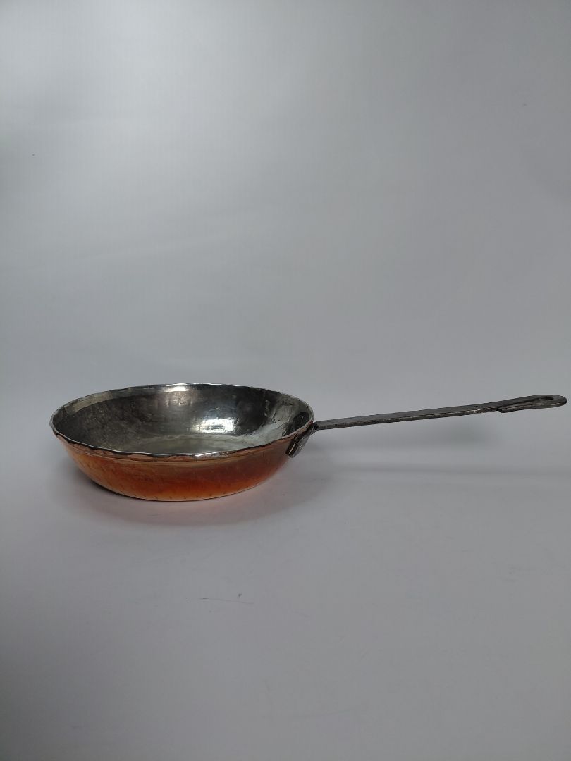 Vintage kopar panna, lítil