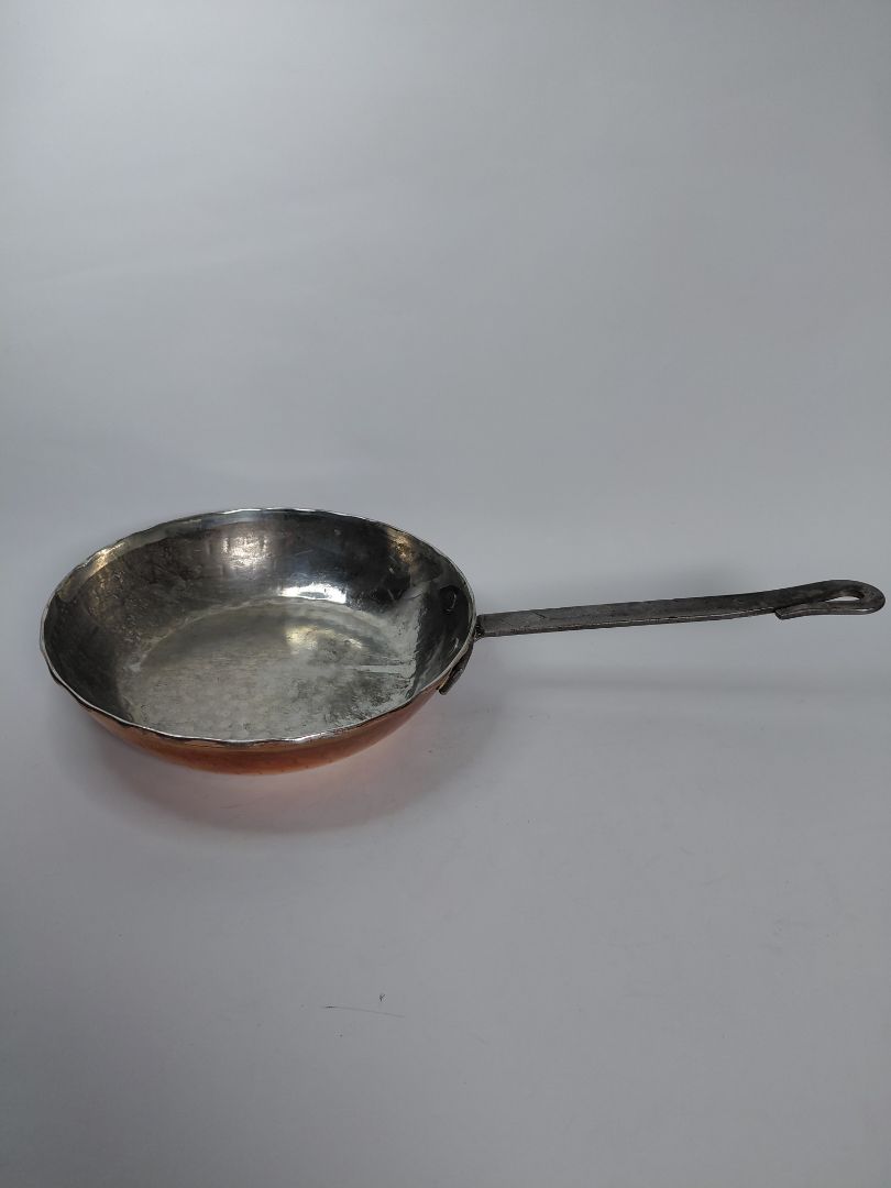 Vintage kopar panna, lítil