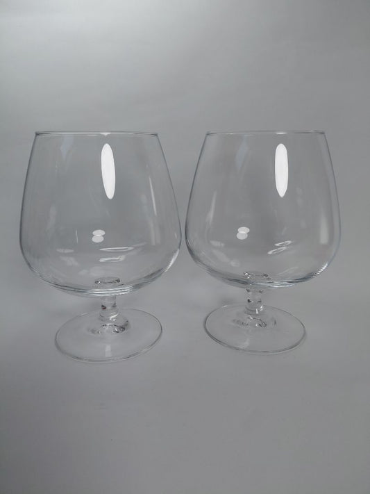 Koníaksglös stór 2 stk