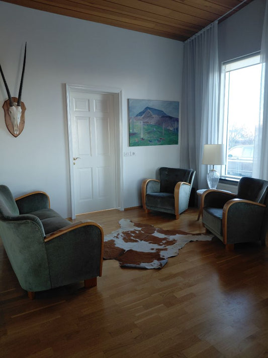 Antík sófasett 3+1+1 (ár 1945)