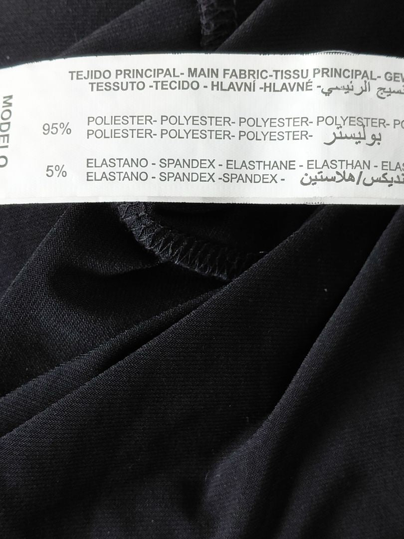 Hné síður kjóll með sylgju, XL, Punt.Roma