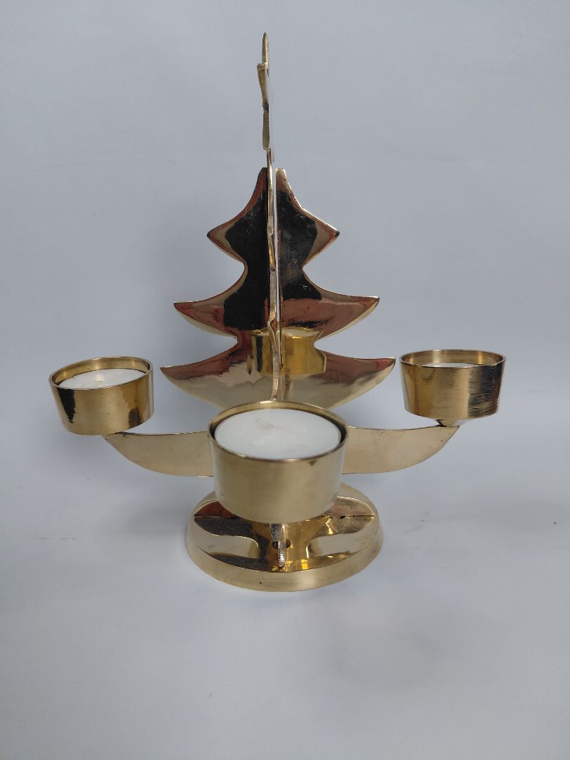 Vintage aðventu kertastjaki (1970s)