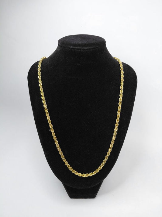 Vintage hálskeðja, snúningslaga