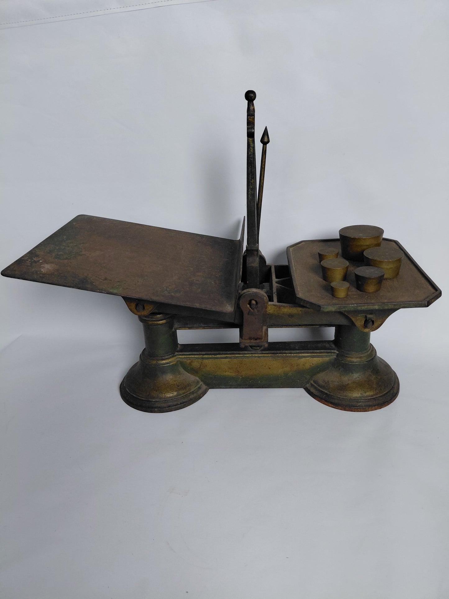 Antík dönsk steypujárnvog (ár 1880-1910)