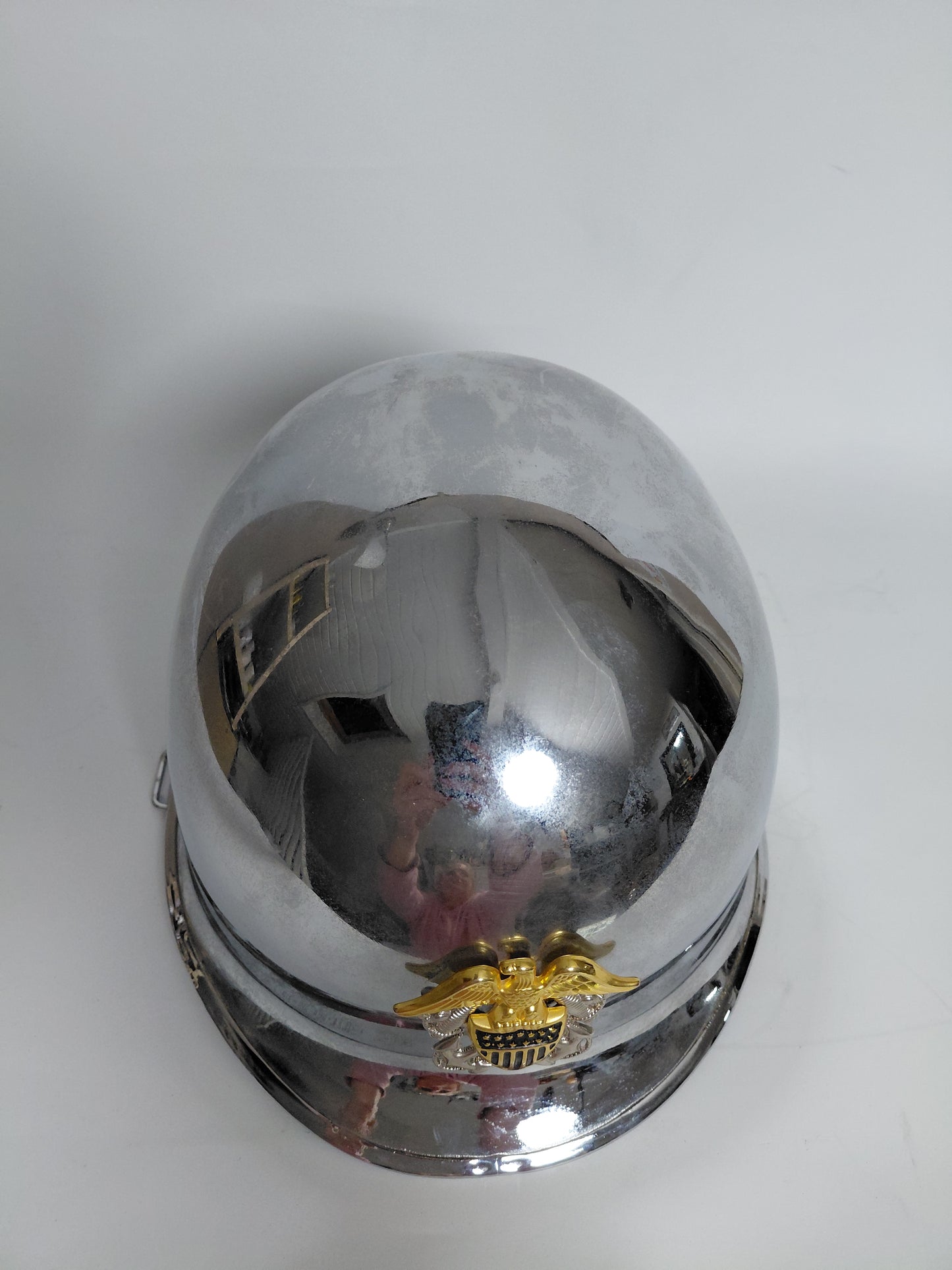 Vintage hjálmur (U.S. Military Police (MP) / Navy Honor Guard M1)