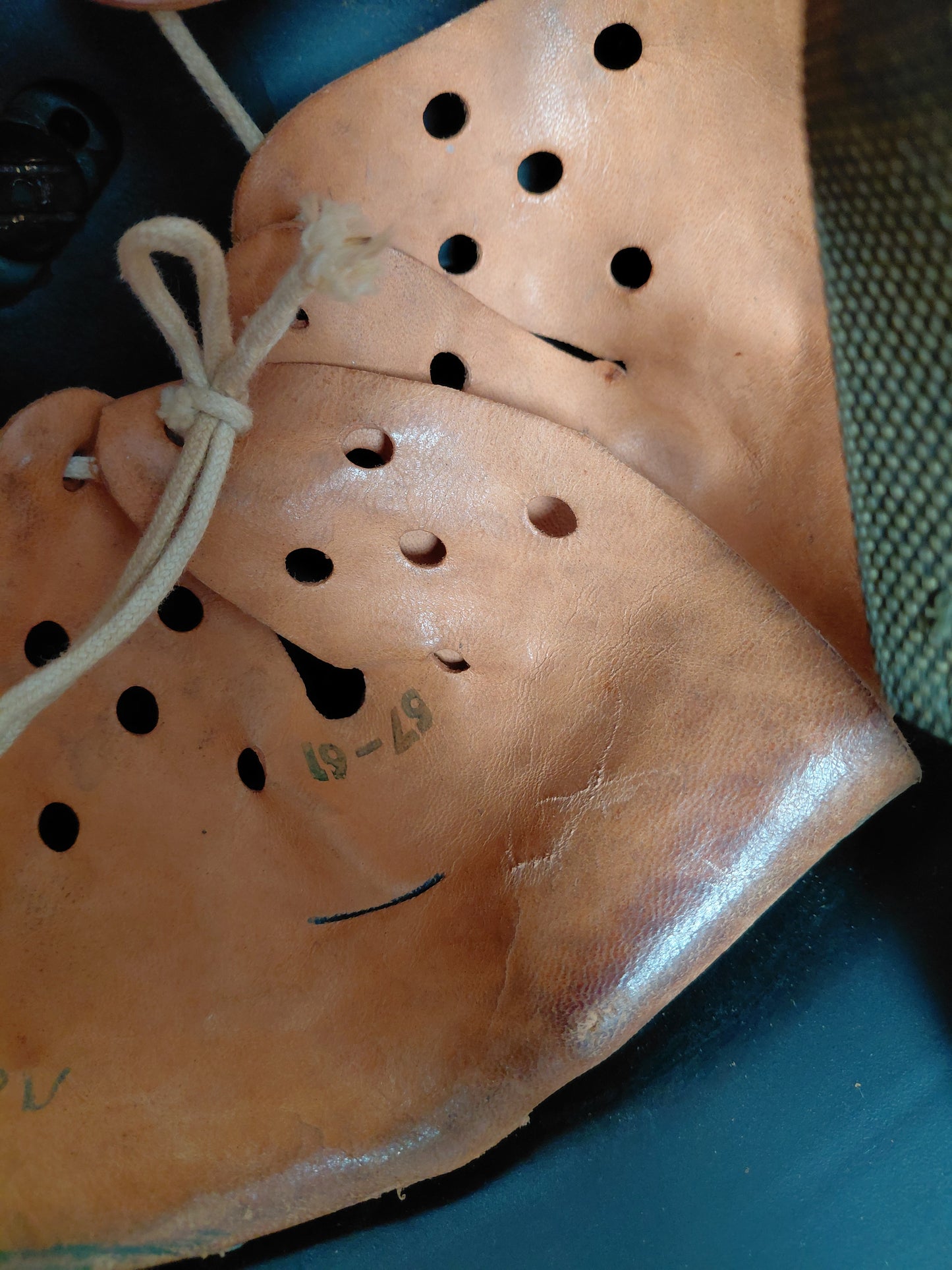 Vintage Þýskur WWII hjálmur M40 eða M42