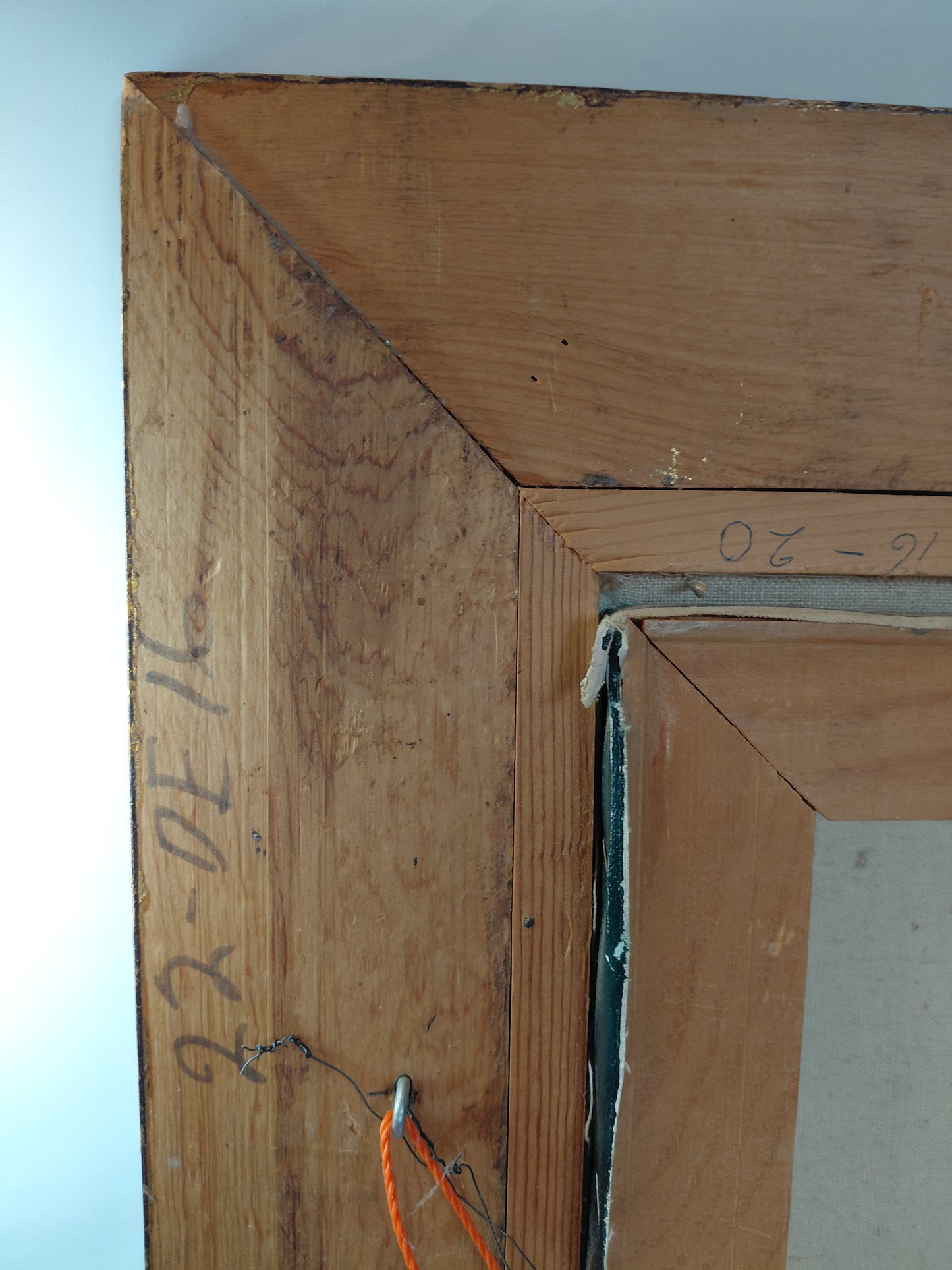 Vintage olíumálverk gul blómi í blómavasa (1960-1980), Marillo