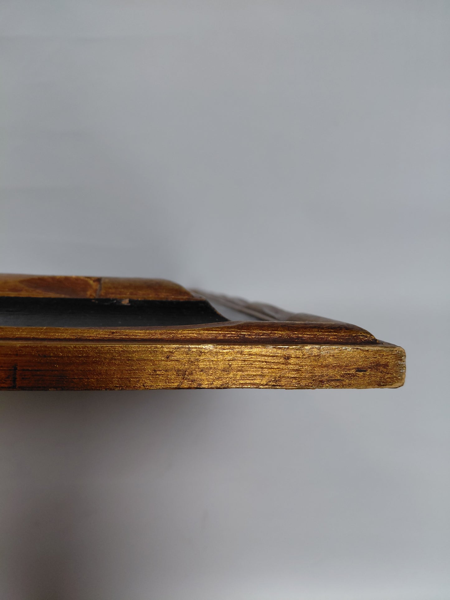 Vintage olíumálverk gul blómi í blómavasa (1960-1980), Marillo