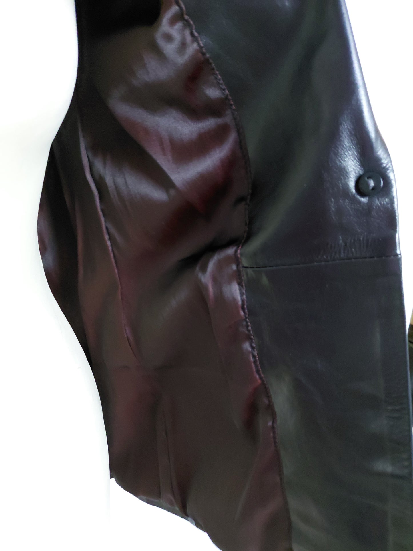 Vintage leðurjakki blazer, EUR 40, Mao