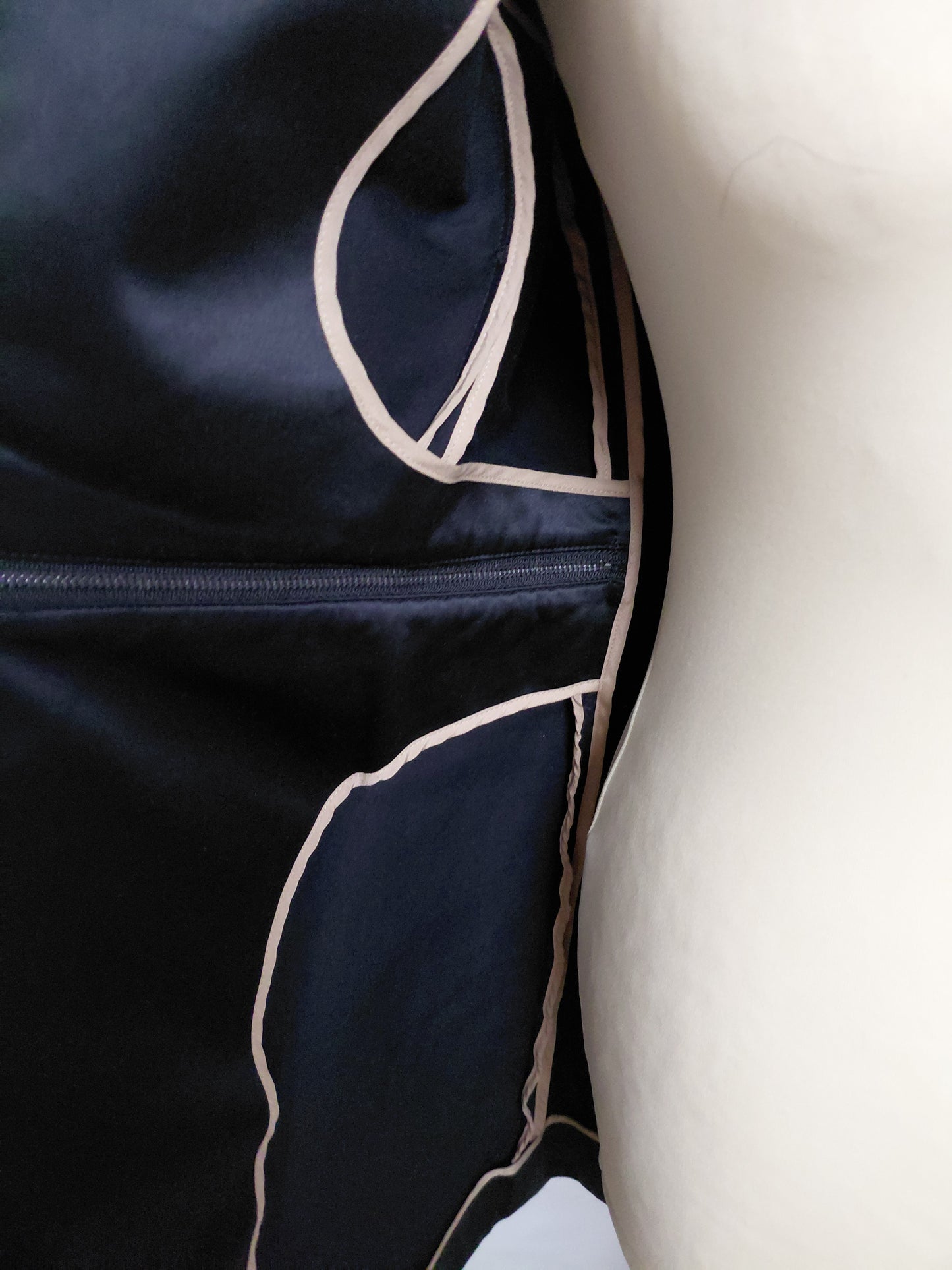 Siður jakki blazer tuxido style, S, BCBGMAXAZRIA