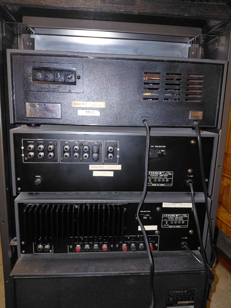 Hljómflutningskerfi Fisher Studio-Standard “Hi-Fi System 7000”, Fisher