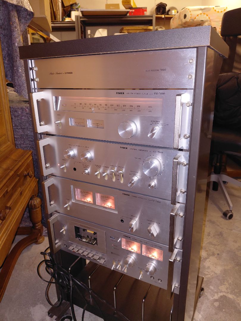 Hljómflutningskerfi Fisher Studio-Standard “Hi-Fi System 7000”, Fisher