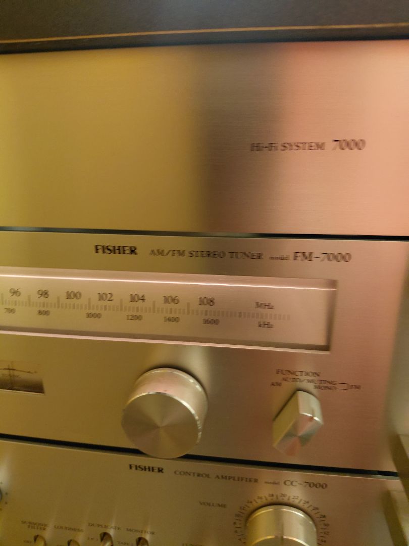 Hljómflutningskerfi Fisher Studio-Standard “Hi-Fi System 7000”, Fisher