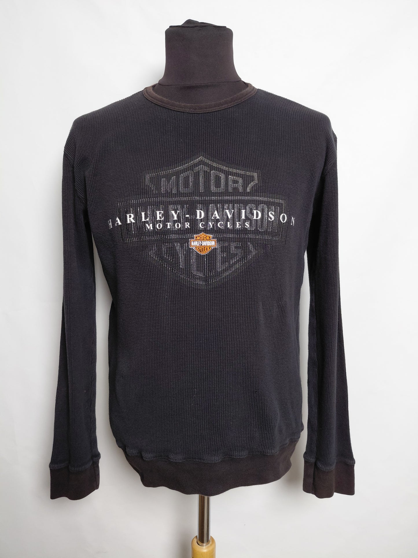 Vintage síðerma bolur (1990s), XL, Harley Davidson